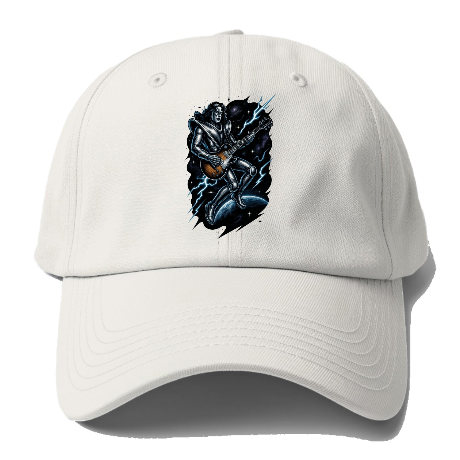 Ace in Zero Gravity - Baseball Cap For Big Heads - Off White