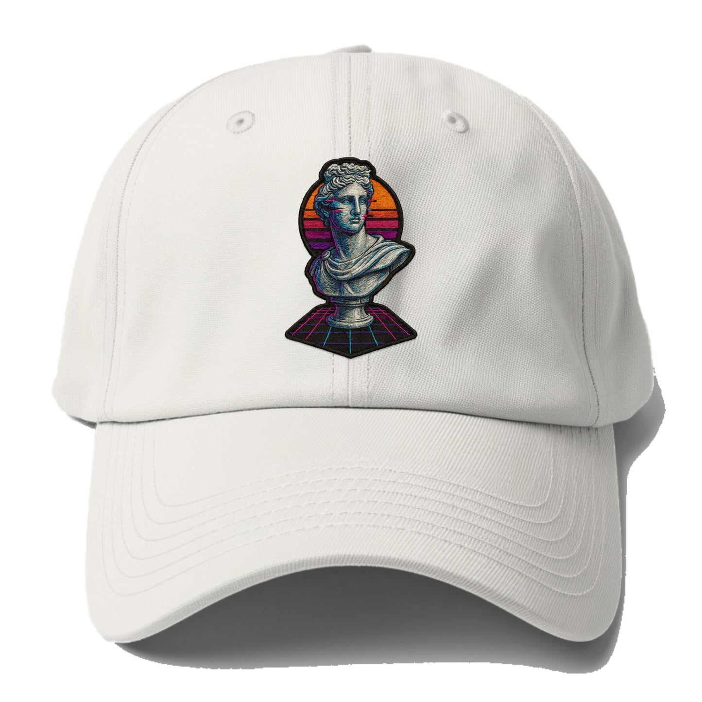 Greek Statue - Baseball Cap For Big Heads - Off White