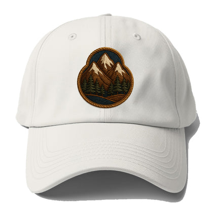 Mountain Range  - Baseball Cap - Off White