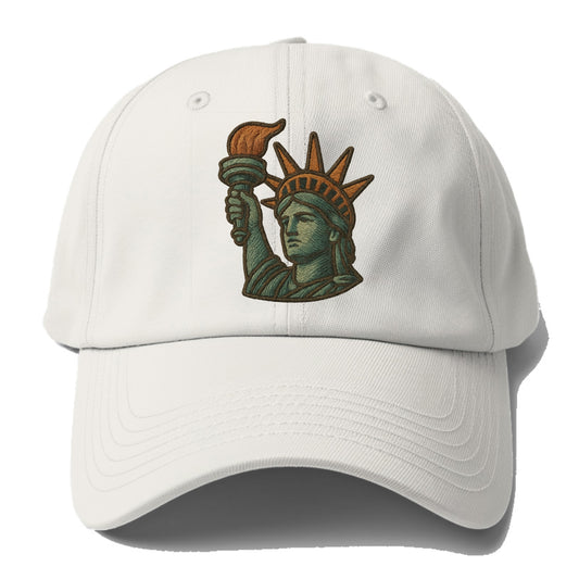 Statue of Liberty  - Baseball Cap - Off White