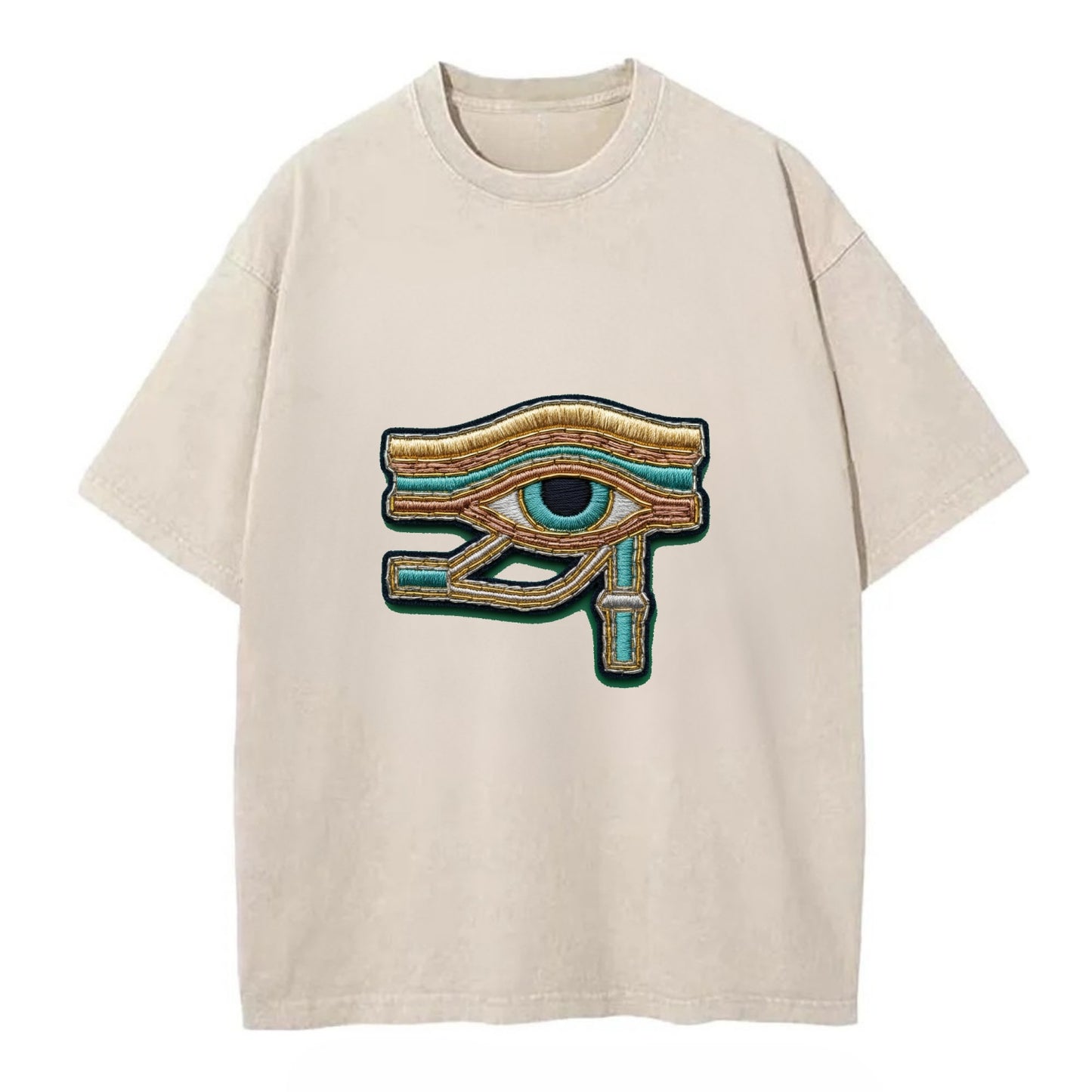 Eye of Horus - Vintage T-shirt - Off White