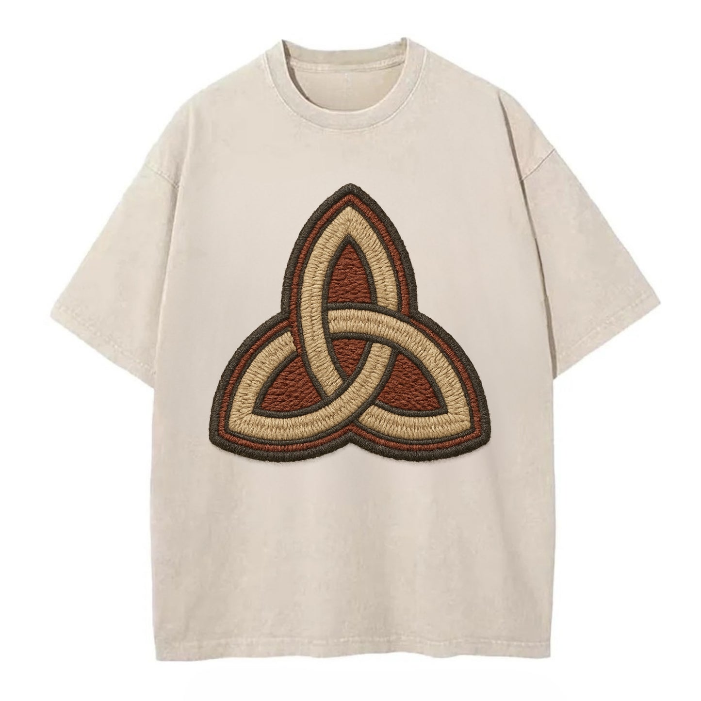 Trinity Knot  - Vintage T-shirt - Off White
