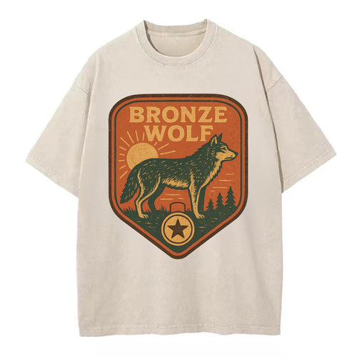 Bronze Wolf Medal  - Vintage T-shirt