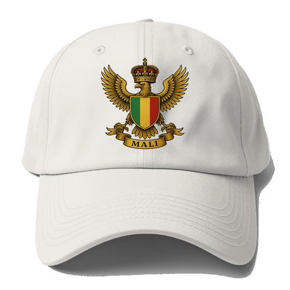 Mali Royal Logo  - Baseball Cap For Big Heads - Off White