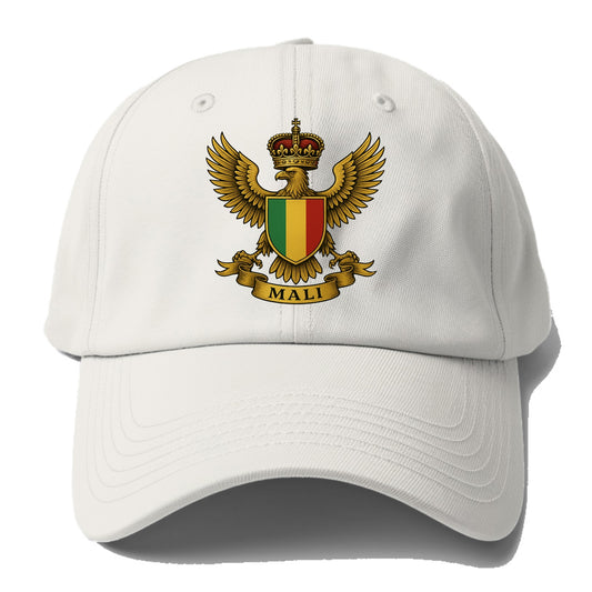 Mali Royal Logo  - Baseball Cap For Big Heads - Off White