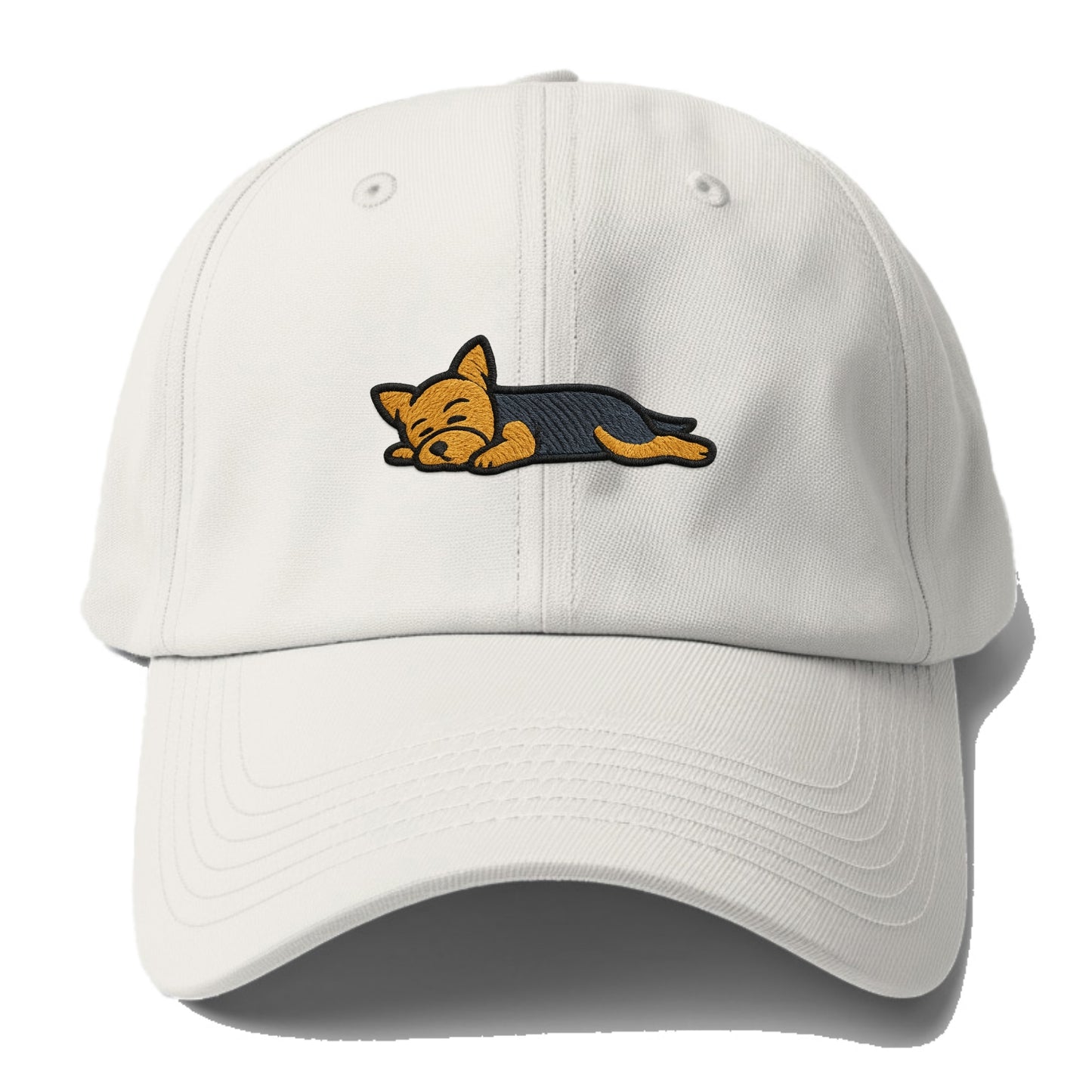 Yorkshire Terrier - Blue and tan fully r Baseball Cap For Big Heads - Off White