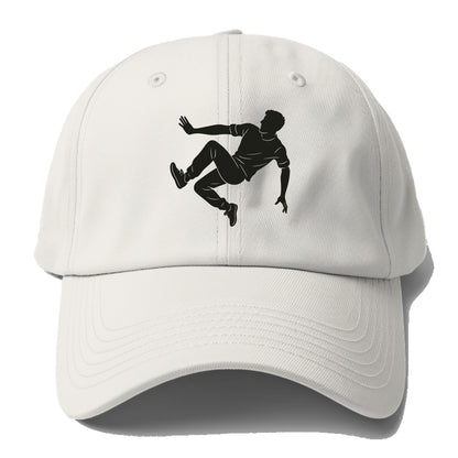 Parkour athlete wall run - Baseball Cap - Off White