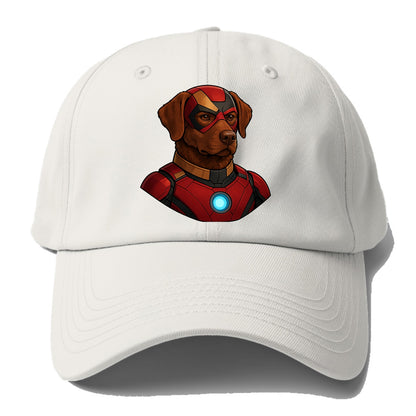 Chesapeake Bay Retriever Loyal Hero  - B Baseball Cap - Off White