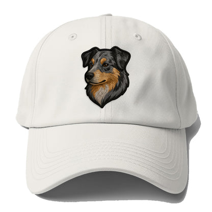 Australian Shepherd - Modern merle patte - Baseball Cap For Big Heads - Off White