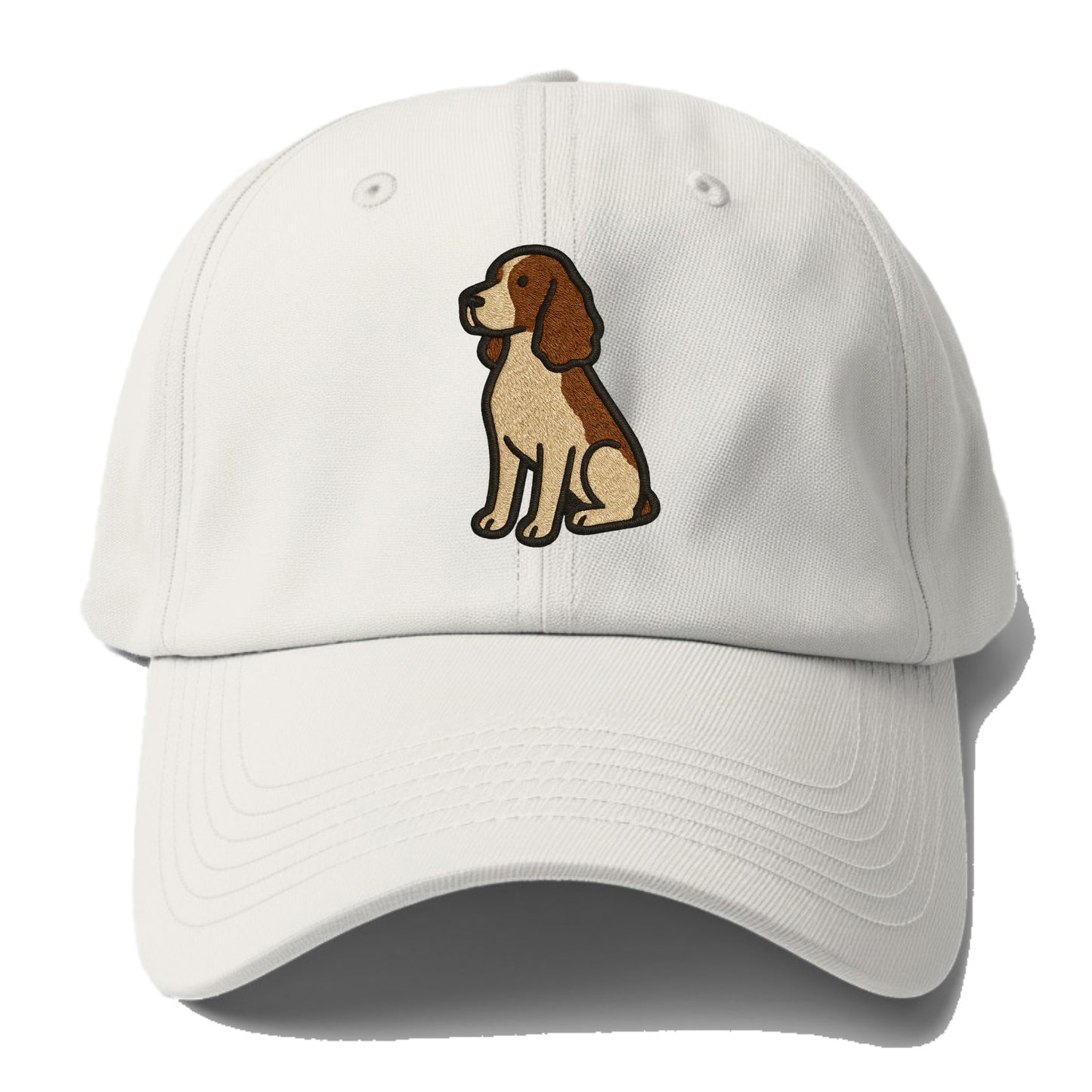 English Springer Spaniel - Modern spanie - Baseball Cap - Off White