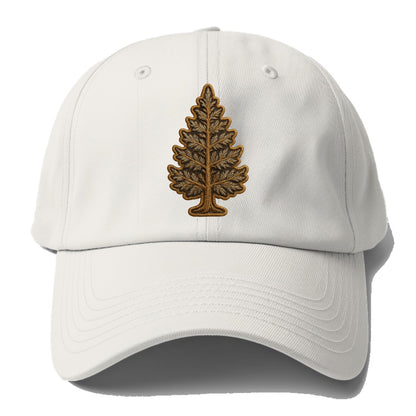 Pine Tree  - Baseball Cap For Big Heads - Off White