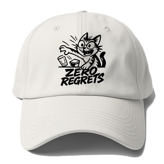 Chaos Gremlin Cat - Baseball Cap For Big Heads - Off White