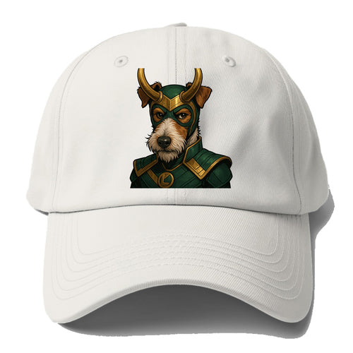 Fox Terrier Loki  - Baseball Cap For Big Heads