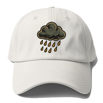 Rain Cloud  - Baseball Cap - Off White