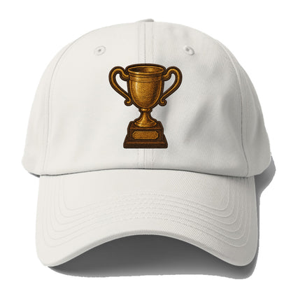 Trophy Cup  - Baseball Cap For Big Heads - Off White