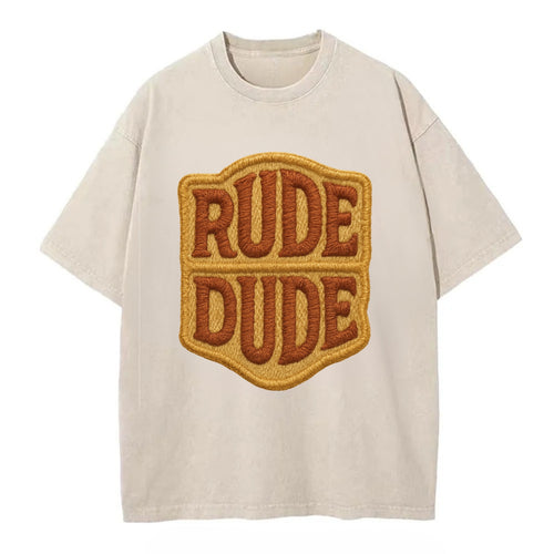 RUDE;DUDE ENERGY Surf Green Trucker - Vintage T-shirt