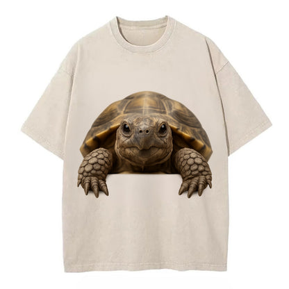 Tortoise  - Vintage T-shirt - Off White
