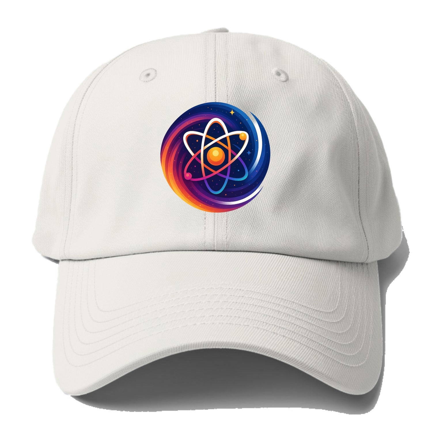 Micro Macro - Atom structure expanding i - Baseball Cap For Big Heads - Off White