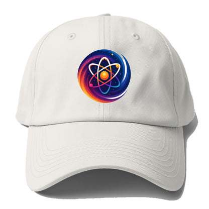 Micro Macro - Atom structure expanding i - Baseball Cap For Big Heads - Off White