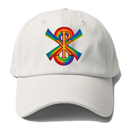 Chi Rho  - Baseball Cap - Off White