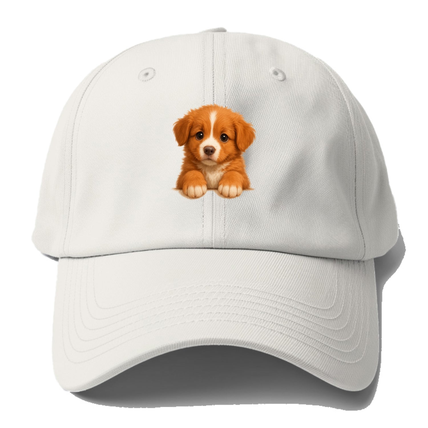 Nova Scotia Duck Tolling Retriever  - Ba - Baseball Cap For Big Heads - Off White