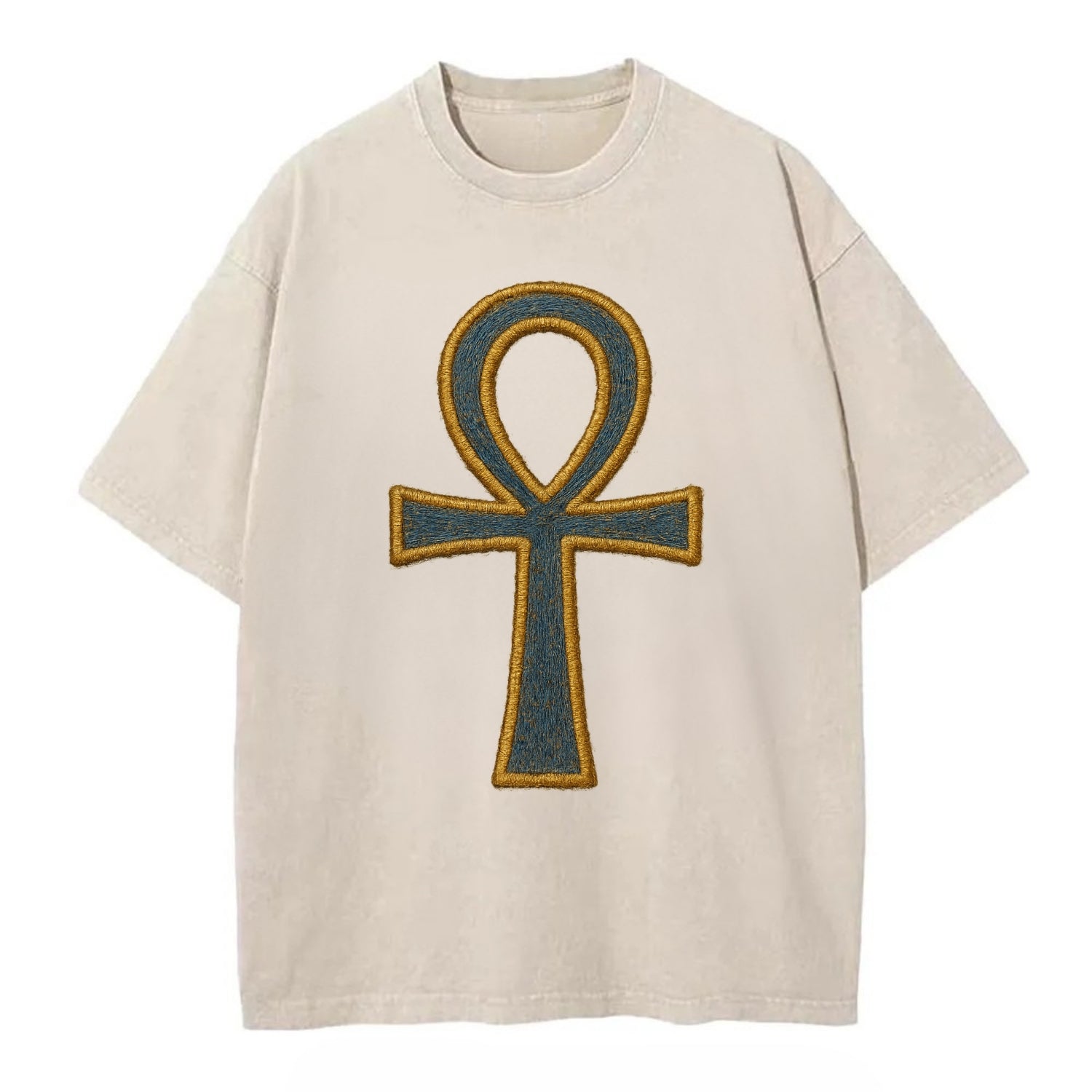 Ankh - Vintage T-shirt - Off White