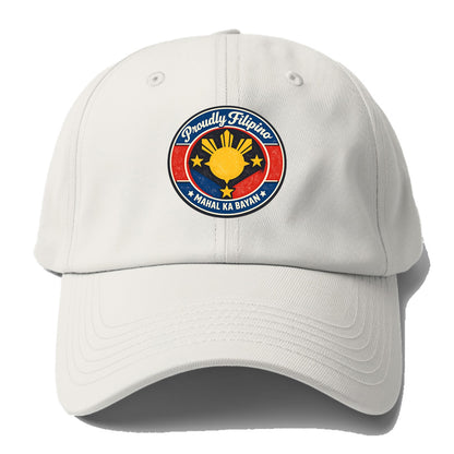 Radiant Philippine Heritage - Baseball Cap For Big Heads - Off White