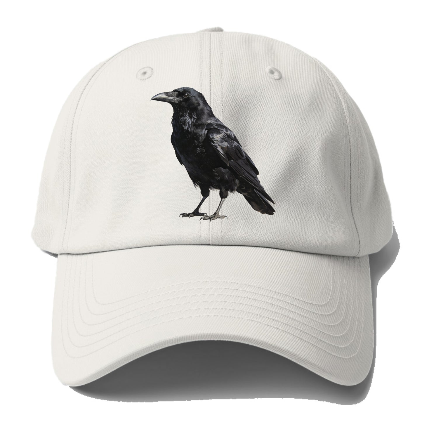 Raven - Baseball Cap - Off White
