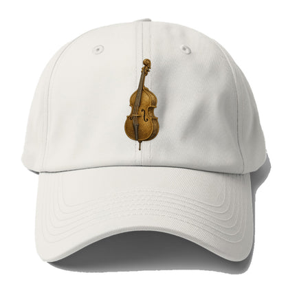 Acoustic Bass  - Baseball Cap For Big Heads - Off White