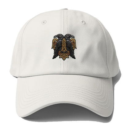Odin's Ravens - Baseball Cap For Big Heads - Off White