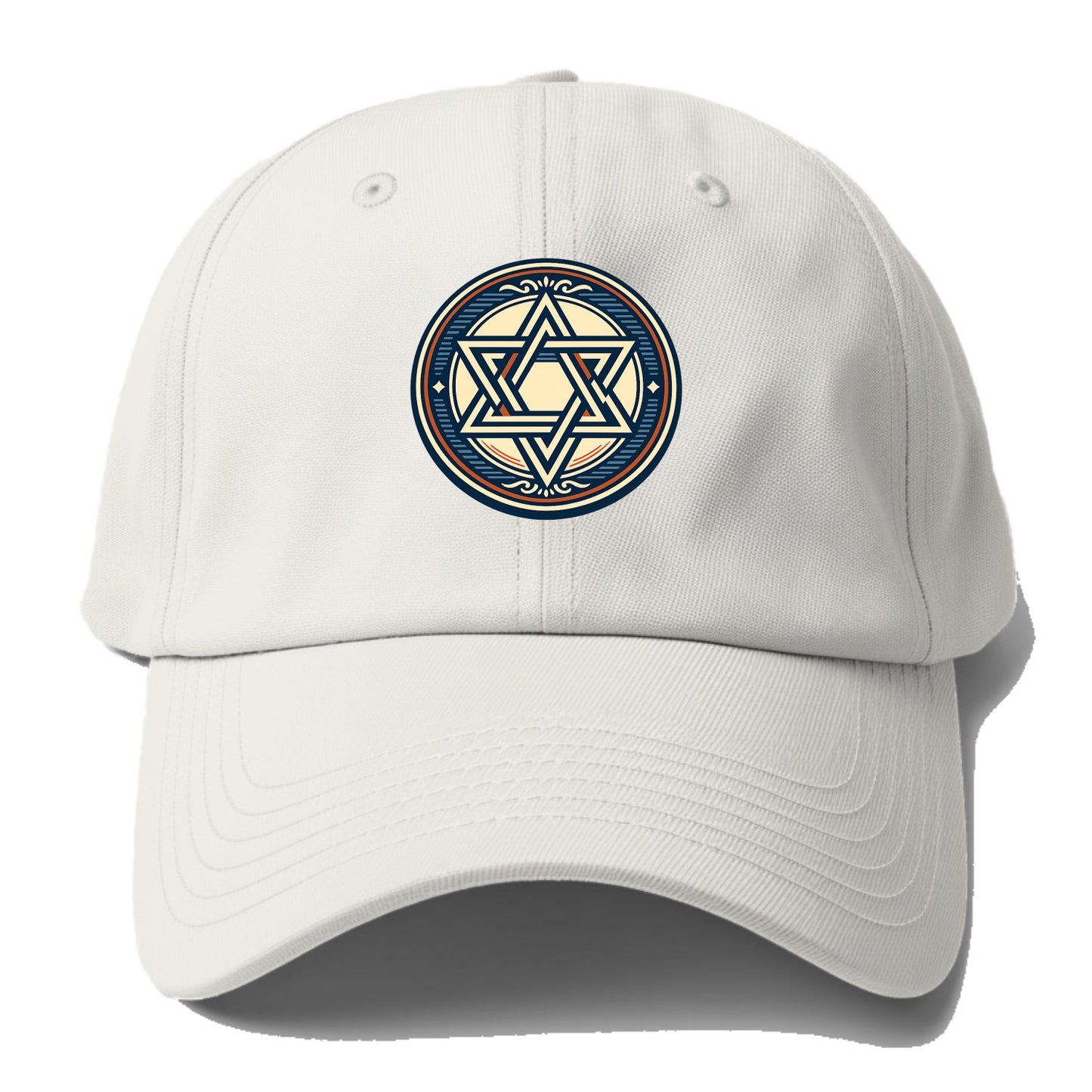 Celestial Unity Emblem - Baseball Cap - Off White