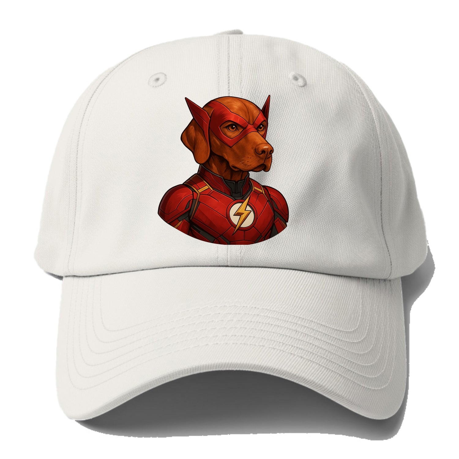Vizsla Speed Hero  - Baseball Cap For Big Heads - Off White