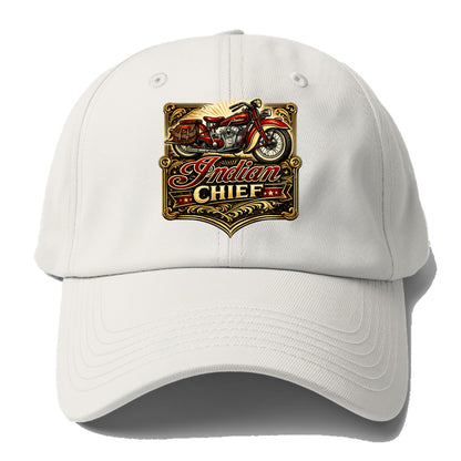 Classic Indian Chief - Baseball Cap - Off White