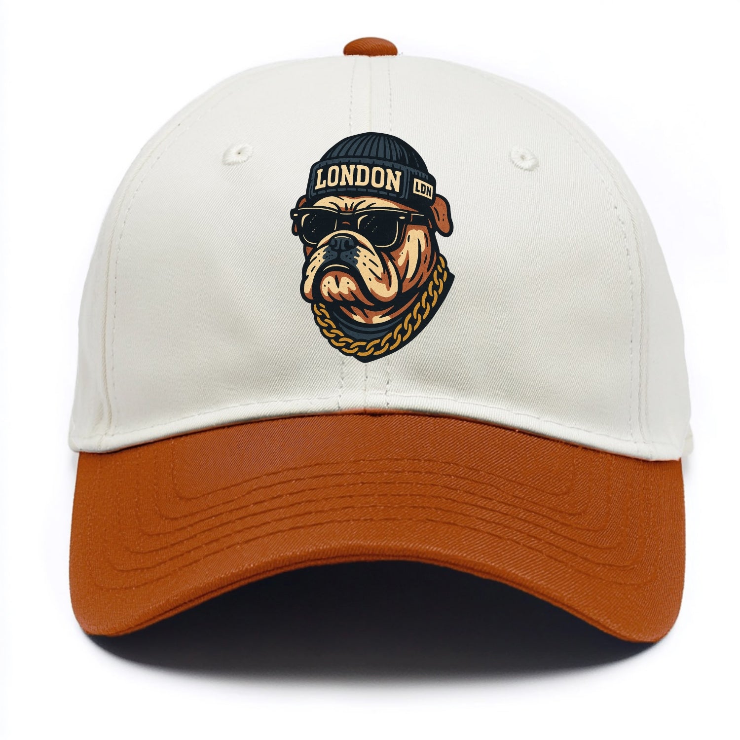 London Bulldog - Two Tone Cap - Orange