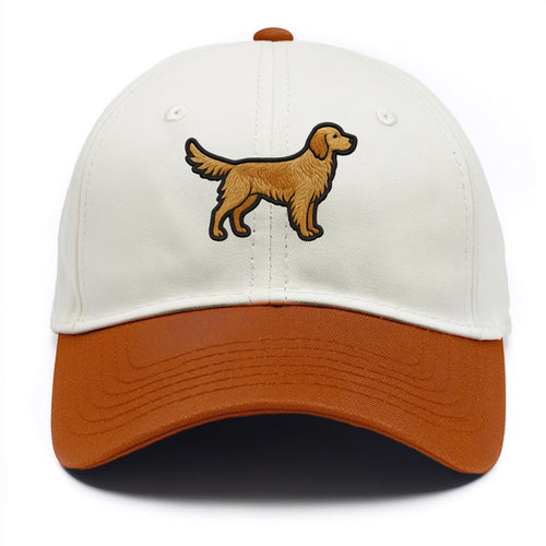 English Setter - Trendy feathered design - Two Tone Cap