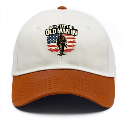 Dont Let The Old Man In - Two Tone Cap - Orange