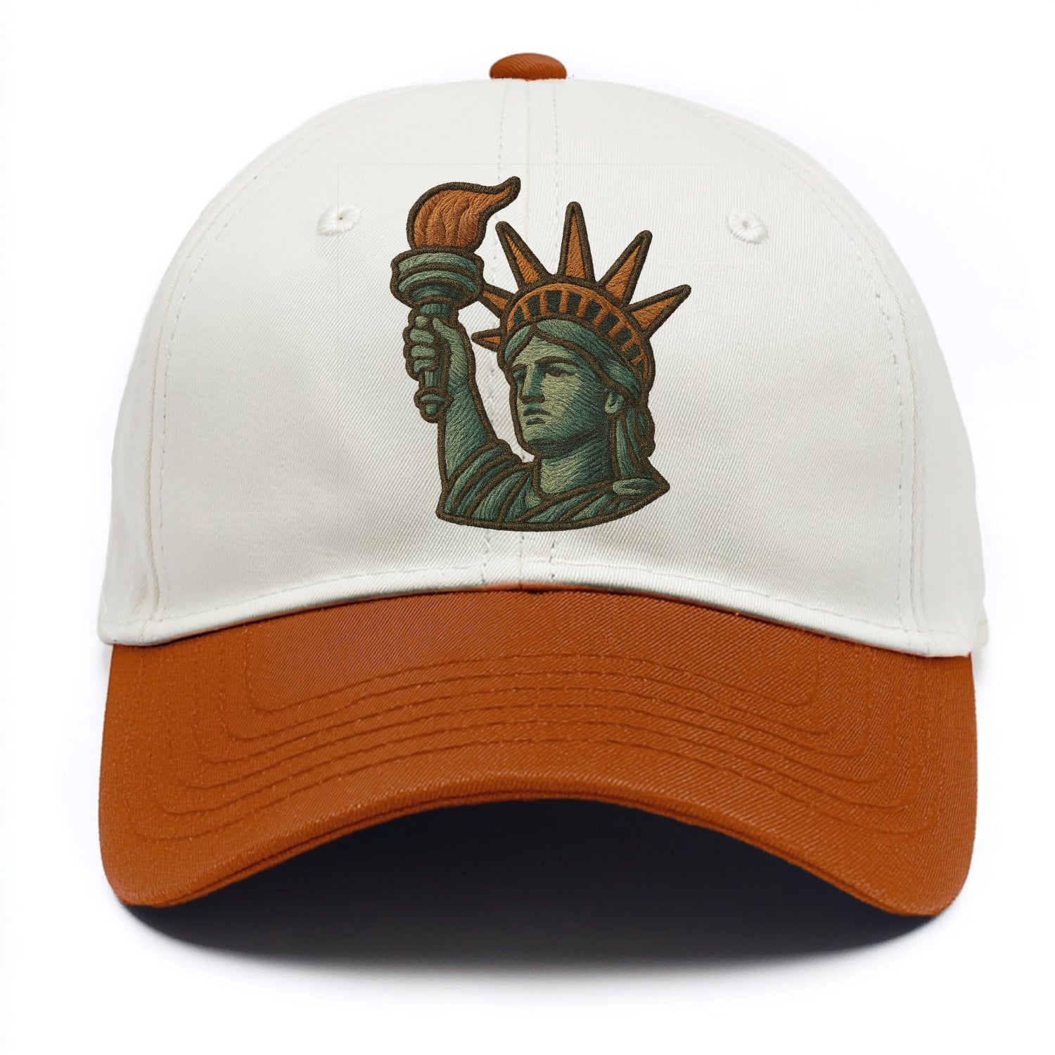 Statue of Liberty  - Two Tone Cap - Orange