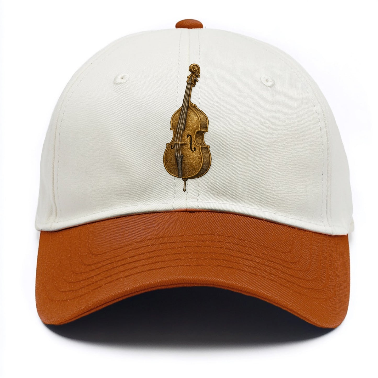 Acoustic Bass  - Two Tone Cap - Orange