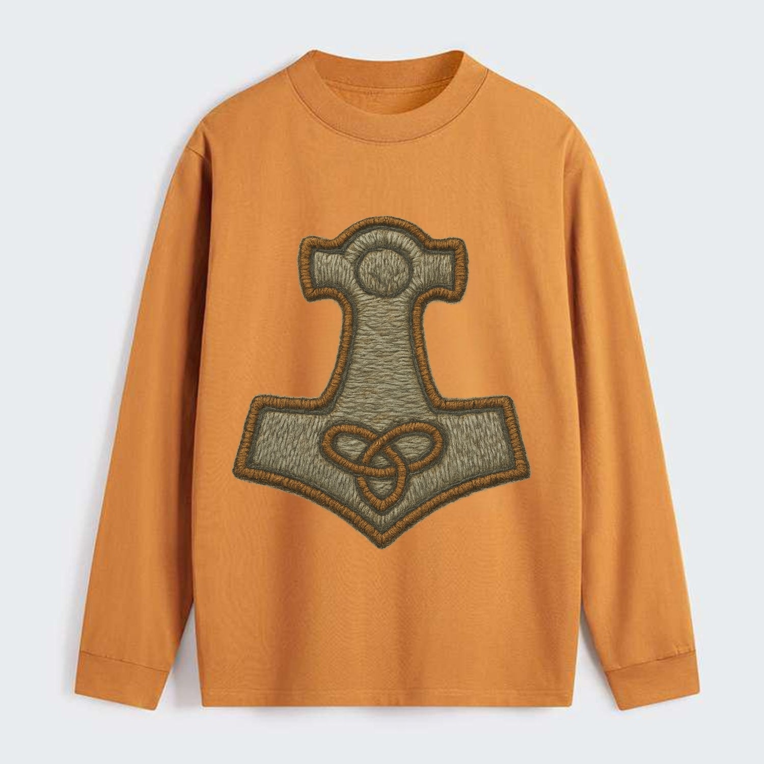 Mjolnir - Classic Long Sleeve Shirt - Orange