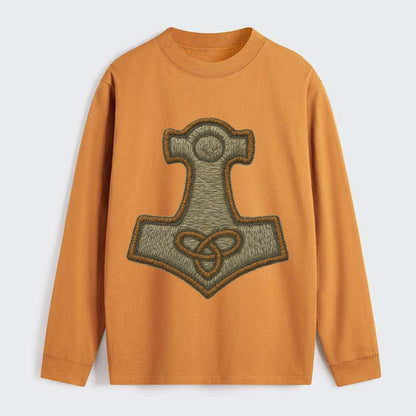 Mjolnir - Classic Long Sleeve Shirt - Orange