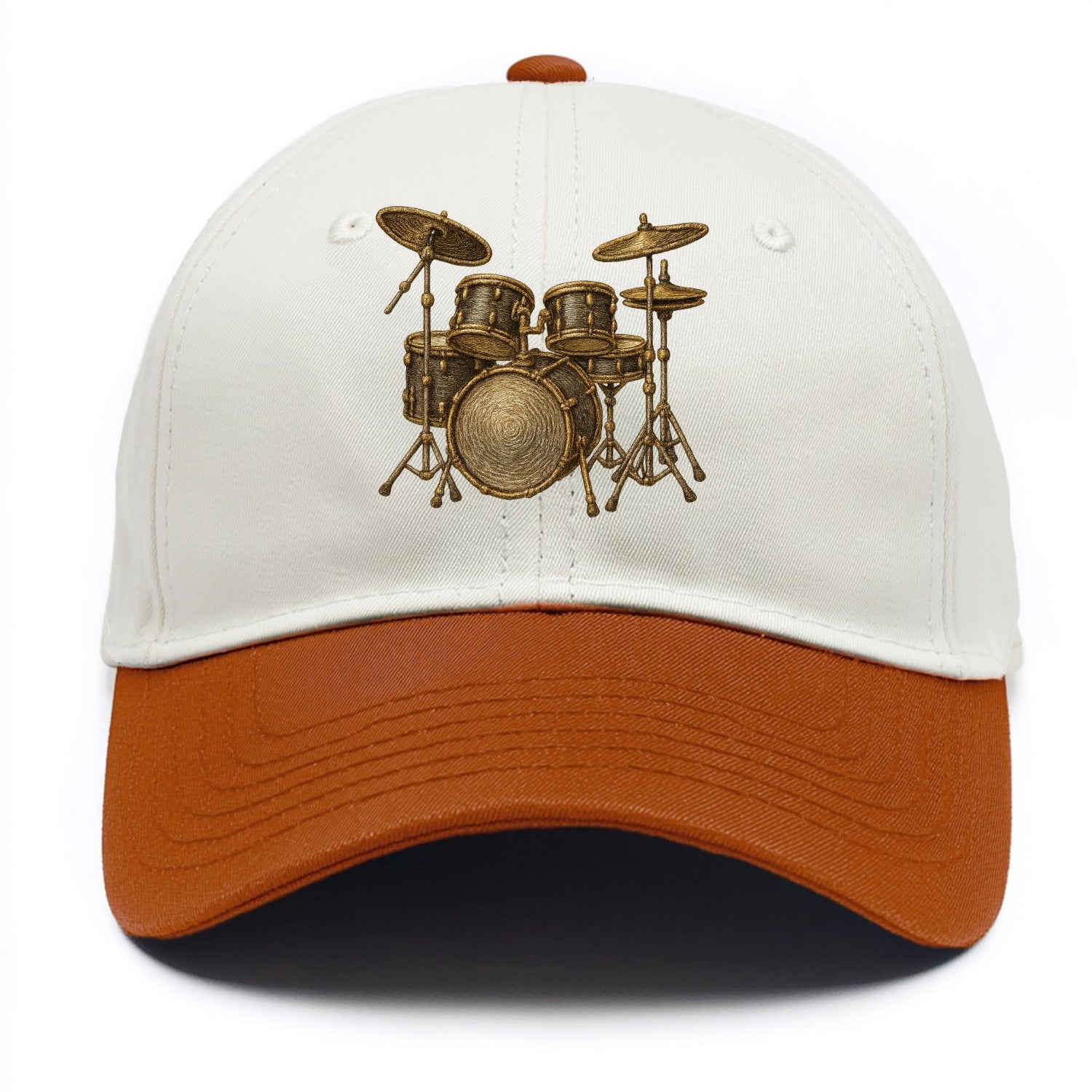 Drum Kit  - Two Tone Cap - Orange
