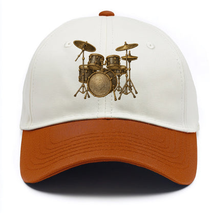 Drum Kit  - Two Tone Cap - Orange