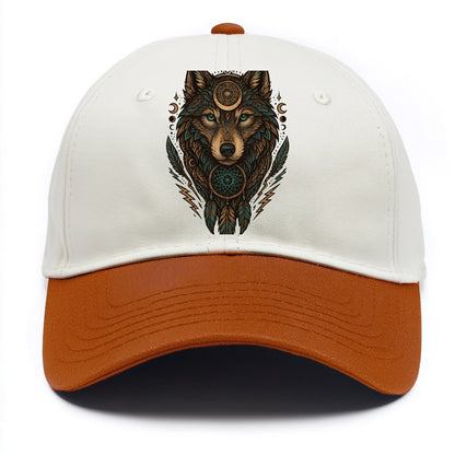 Storm Wolf Thunder  - Two Tone Cap - Orange