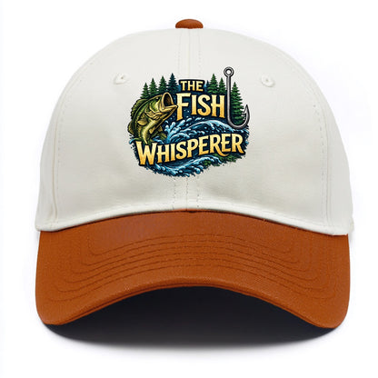 Fish Whisperer - Two Tone Cap - Orange