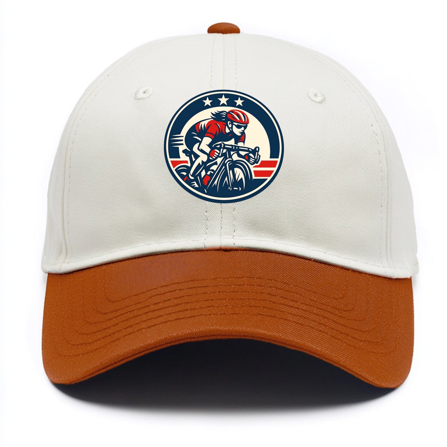 Speed Queen Emblem - Two Tone Cap - Orange