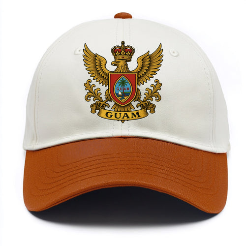 Guam Heritage Badge  - Two Tone Cap