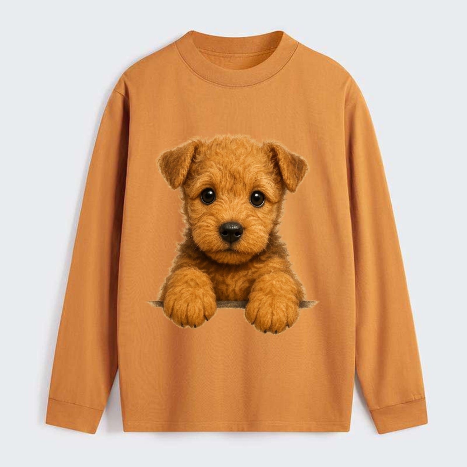 Lakeland Terrier  - Classic Long Sleeve Shirt - Orange