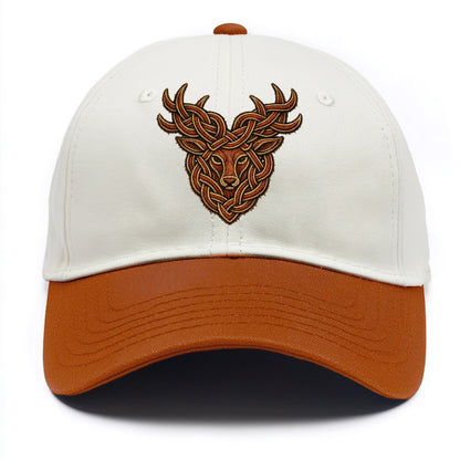 Stag Knot - Two Tone Cap - Orange