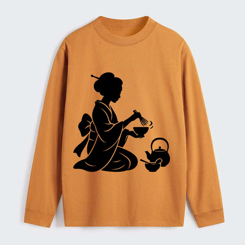 Geisha traditional tea ceremony - Classic Long Sleeve Shirt