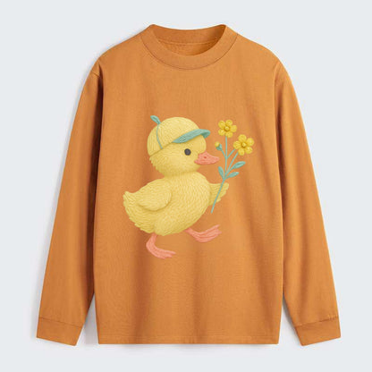 Yellow Duckling - Classic Long Sleeve Shirt - Orange
